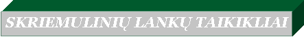 Text Box: SKRIEMULINIŲ LANKŲ TAIKIKLIAI