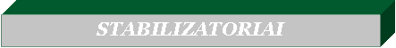 Text Box: STABILIZATORIAI