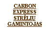 Text Box: CARBON EXPRESSSTRĖLIŲ GAMINTOJAS