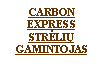 Text Box: CARBON EXPRESSSTRĖLIŲ GAMINTOJAS